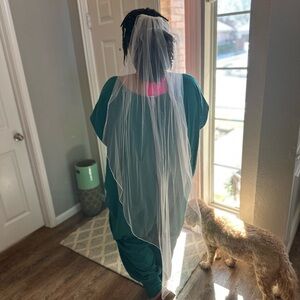 Elegant White Bridal Veil